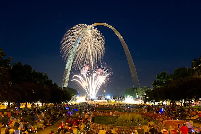 Fourth of July in St. Louis