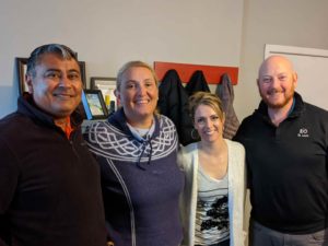 Amrit and Amy Gill of Restoration St. Louis with Shannon St. Pierre and Adam Kruse of the St. Louis REALTOR Podcast