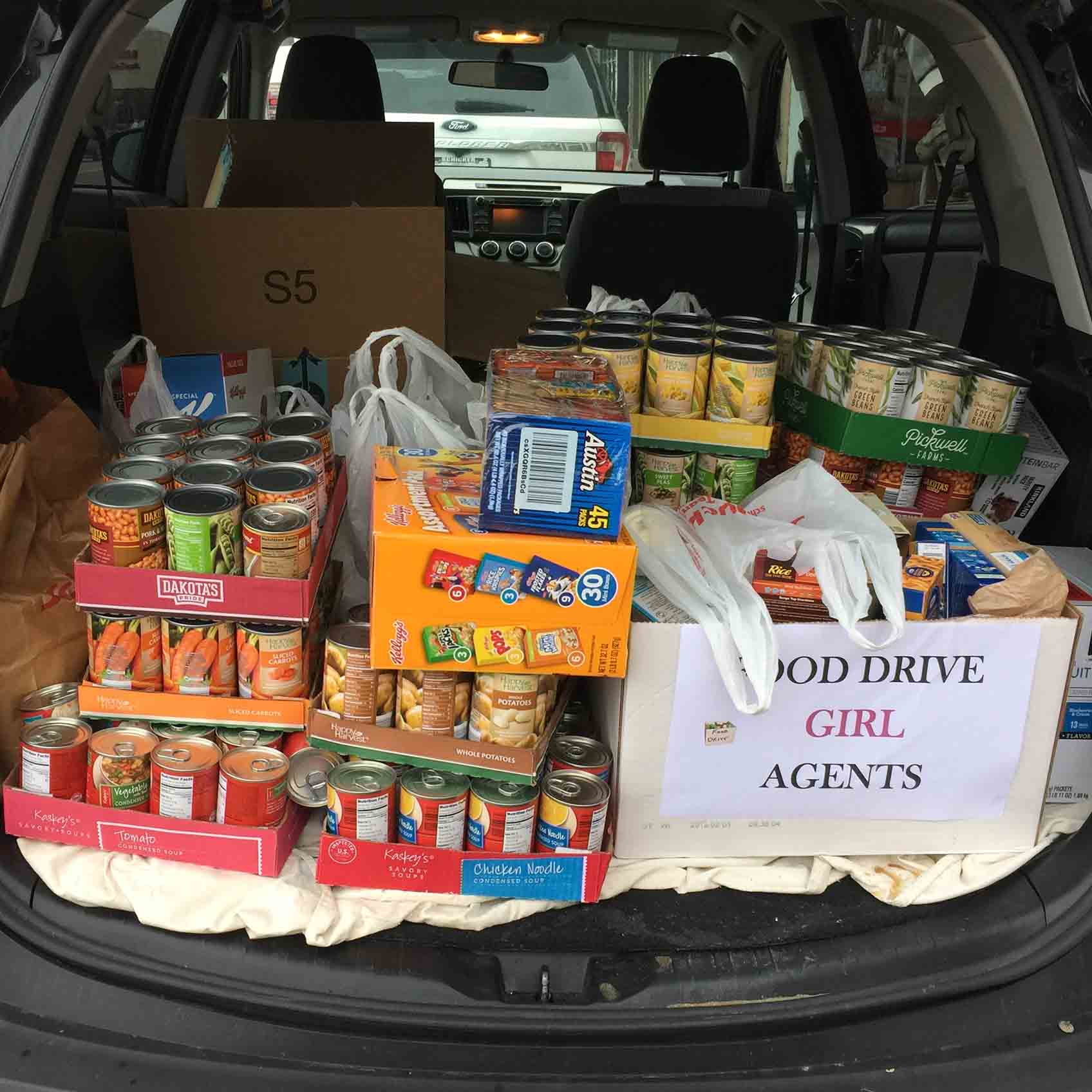Food Pantry Immaculate Conception Donation Car Trunk Maplewood