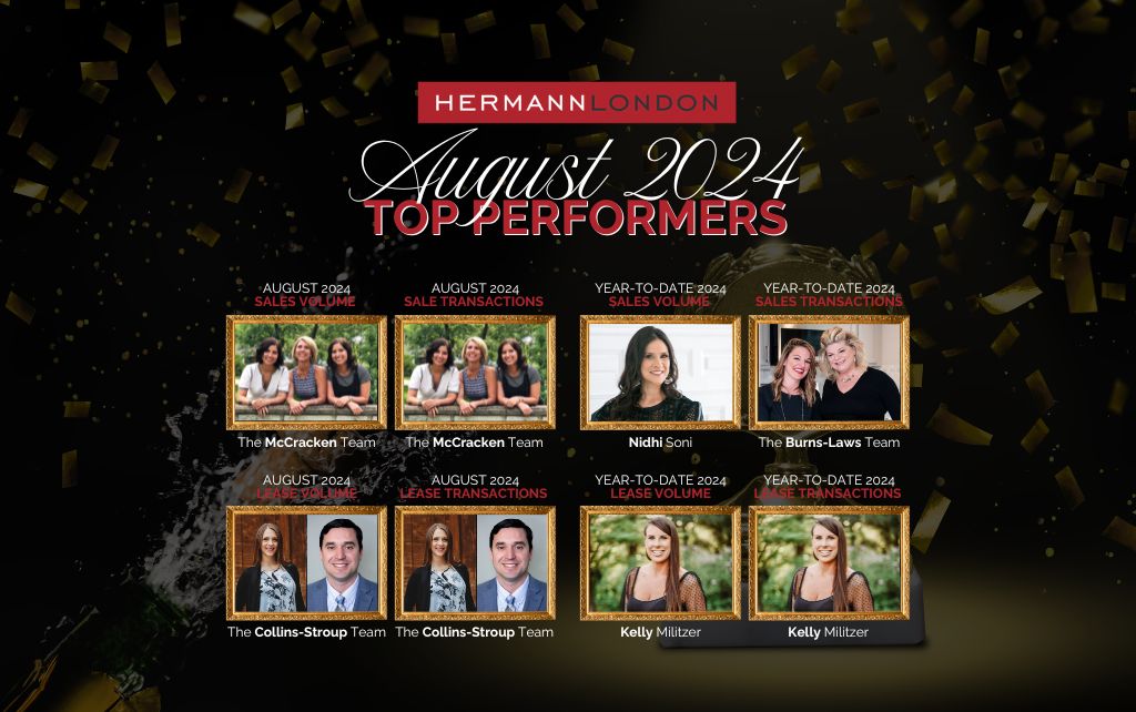 August 2024 Real Estate Highlights Top 5 Performers and Milestones